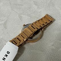 DKNY ダナキャランニューヨーク 腕時計 33mm NY2637 未使用 ピンクゴールド_画像4