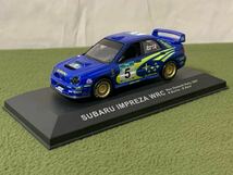 【ミニカー】SUBARU IMPREZA WRC 2001 _画像1