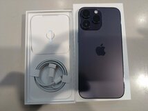 SIMフリー☆Apple iPhone14 Pro Max 512GB パープル 超美品☆_画像9