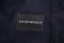 未使用品 新品級 ジョルジオアルマーニジャパン取り扱い EMPORIO ARMANI アルマーニ テーラード ジャケット 50 日本L程度 メンズ ビジネス_画像3