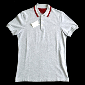 未使用品 新品級 BRUNELLO CUCINELLI ブルネロクチネリ SLIM FIT ポロシャツ size XS ストレッチ有り メンズ カジュアルに イタリア製の画像1