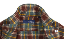 未使用品 新品級 ブートニエール付属 LARDINI ラルディーニ テーラードジャケット size S メンズ カジュアルに シングル イタリア製_画像6