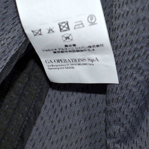 未使用品 新品級 ジョルジオアルマーニジャパン取り扱い EMPORIO ARMANI アルマーニ テーラードジャケット size 50 日本L程度 加工 メンズの画像9