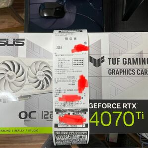 【新品未開封品]GeForce RTX 4070 Ti 12GB white-G 