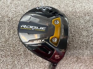 ◆良品！◆人気の高弾道FW！◆キャロウェイ ローグ ROGUE ST MAX 5W ベンタス for CW 5 (R） ※ヘッドカバー付 *MP@1*S*123