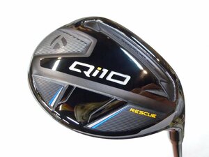 中古良品 TaylorMade テーラーメイド Qi10 RESCUE レスキュー 純正Diamana BLUE TM60カーボン【S】#4(22度)*MP@1*N*223