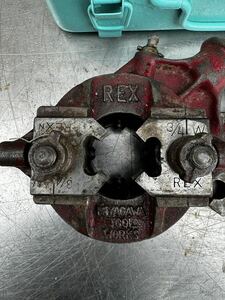 REX MIYAGAWA TOOL WORKS / 手動 ねじ切り機 /パイプマシン 中古 現状品