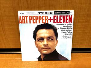【国内盤/紙ジャケット仕様】Art Pepper『Art Pepper+Eleven＋3』(Contemporary Records/VICJ-5169/Masters Of Jazz 20bit HQ CD)