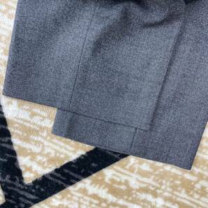 Dior HOMME ディオールオム◇イタリア製 ウール100％ 薄手 スラックスパンツ メンズ サイズ46 グレー 灰色の画像6