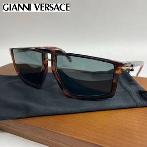 [Gianni Versace] прекрасный товар * Gianni Versace * Италия производства Vintage солнцезащитные очки / I одежда мужской 