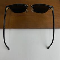 【ケース・クロス付き】美品◇RayBan レイバン◇クラブマスター フルフィット 偏光 サングラス メンズ・レディース 55□19 ブラック_画像4