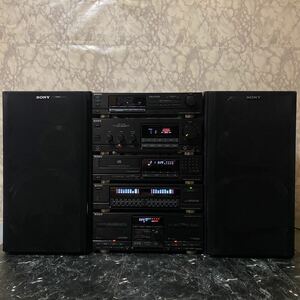 SONY LIVERTY Liberty LBT-V725 amplifier equalizer CD player cassette deck tuner speaker set Junk!
