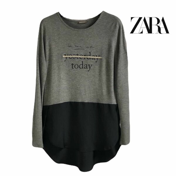 ZARA カットソー