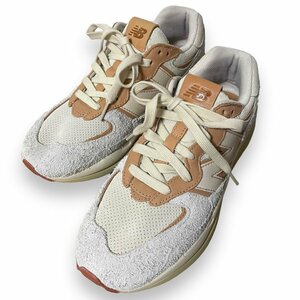 美品 New Balance×Todd Snyder ニューバランス 57/40 Stony Beach スエード ローカットスニーカー M5740TSN 26.5cm ホワイト系