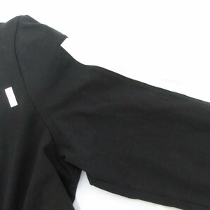 美品 23AW MARNI マルニ キッズ Long Sleeve Logo T-Shirts ロゴプリント クルーネック 長袖 Tシャツ サイズ14 ブラック×ホワイトの画像4