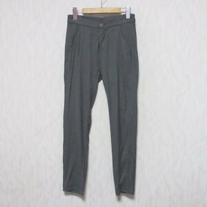 美品 MM6 Maion Martin Margiela メゾンマルタンマルジェラ ウールブレンド ロング スラックス パンツ S32KA0301 38 グレー ◆