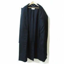 美品 21AW Maison Margiela 10 メゾンマルジェラ Memory of ツイル シングルブレストコート S50AH0104 サイズ50 ブラック ◆_画像5