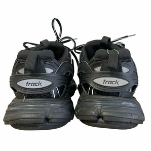 美品 BALENCIAGA バレンシアガ TRACK TRAINER トラックトレーナー ローカットスニーカー 542436 26cm ブラックの画像6