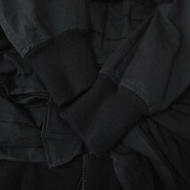 美品 Yohji Yamamoto ヨウジヤマモト フリルデザイン ジップブルゾン アシンメトリージャケット ブラック ◆_画像5