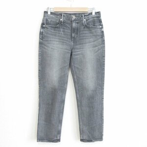 美品 upper hight アッパーハイツ THE NINETYS テーパード デニムパンツ ジーンズ 139336 サイズ25 ライトグレー ◆