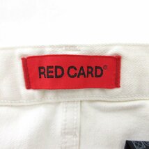 良品 RED CARD レッドカード Anniversary アニバーサリー クロップド丈 スキニー デニムパンツ ジーンズ 55403 21 ホワイト ◆_画像5