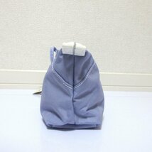 美品 KIPLING キプリング ART POUCH ナイロン メイクポーチ 小物入れ ミラー モンキーチャーム付き パープル系 ◆_画像3