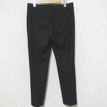 美品 theory セオリー STRAIGHT TROUSER 2 スラックス パンツ 8 ブラック ◆_画像2