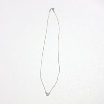 美品 TIFFANY&Co. ティファニー バイザヤード ダイヤモンド 925SV ネックレス アクセサリー シルバー ◆_画像4