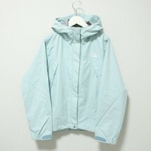 美品 THE NORTH FACE ノースフェイス DOT SHOT JACKET ドットショットジャケット マウンテンパーカー 撥水 NPW61930 M ライトブルー 044 ◆_画像1