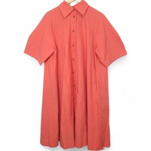  прекрасный товар Vivienne westwood RED LABEL Vivienne Westwood короткий рукав o-b кнопка колено внизу длина рубашка One-piece 00 розовый 