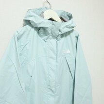 美品 THE NORTH FACE ノースフェイス DOT SHOT JACKET ドットショットジャケット マウンテンパーカー 撥水 NPW61930 M ライトブルー 044 ◆_画像4