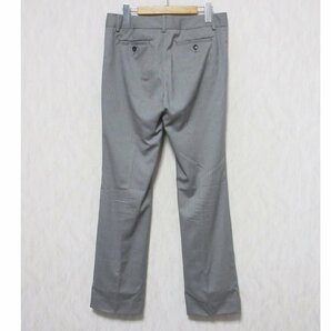 美品 INED イネド ストライプ ウール シルクブレンド ジャケット パンツ スーツ 95-42141305 大きいサイズ 13T グレー ◆の画像7