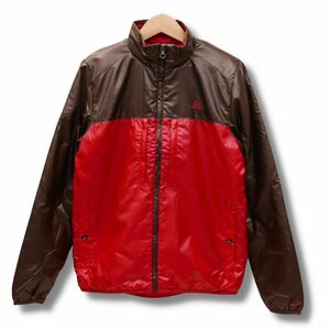 即決☆ナイキ ACG 防寒ジャケット RED/Mサイズ 送料無料 撥水 リップストップ 中綿 保温性あり アウトドア