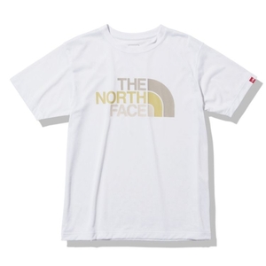 即決☆ノースフェイス カラフル ロゴ 半袖Tシャツ WT/Lサイズ ホワイト 白 半袖 ロゴ 速乾 ドライ