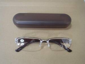  farsighted glasses glasses +2.0 case attaching unused goods [ outside fixed form shipping possible ]