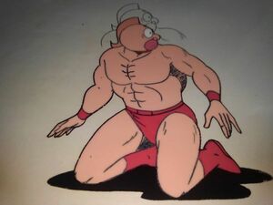  liquidation cell picture IL- 06 Kinnikuman higashi . anime .. bulrush .. cell picture 