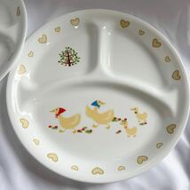 CORELLE ランチプレート 2枚　仕切りプレート カントリー 約26cm 食器 コレール USA 洋食器_画像3