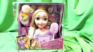 未開封品　ディズニー　ラプンツェル　スタイリングヘッド　ディズニープリンセス おもちゃ 女の子 プレゼント Disney