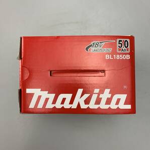 N442 未使用品 makita マキタ 純正リチウムイオンバッテリ 18V5.0Ah BL1850Bの画像5