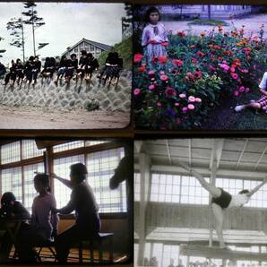 昭和レトロ スライドフィルム写真大量！上野駅,東京観光,ボンネットバス,蒸気機関車,貨物鉄道,羽田空港飛行機,女学生,秋田西目,加茂,発動機の画像9