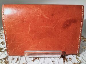 送料無料！NATURAL TANNED LEATHER/最高級本革/カードケース