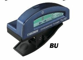 送料無料！BOSS/ボス/Clip-on Chromatic Tuner/クリップチューナー/TU-10/ネイビー/美品