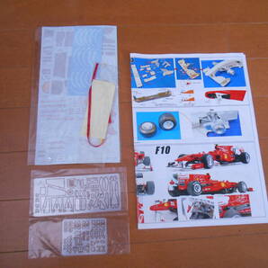 超レア モデルファクトリーヒロ（MFH）1/12 フェラーリF10 Turkey GP 2010 Ferrari 800 Race  レジンキットの画像2