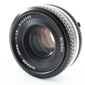 ニコン レンズ NIKON Ai-S NIKKOR 50mm F1.8 MF Standard Lens Pancake 100122の画像2