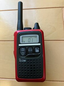 アイコム 特定小電力トランシーバー ICOM 美品IC-4300 赤 無線機 防水 