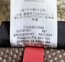 極希少【07FW】Patagonia パタゴニア レトロX ジャケット M (L相当) メンズ フリース【ナチュラル×レッド】保温性抜群 ボア 名作カラー F7_画像10