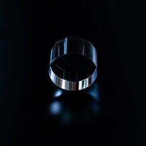【Aランク】K9クリスタル製 人工水晶インシュレーター 大型 φ50×30mmサイズ 4個セット 第二ロットの画像9