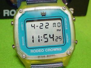珍品　デザイン　RODEO　CROWNS　腕時計　角型　ケース付　未使用品