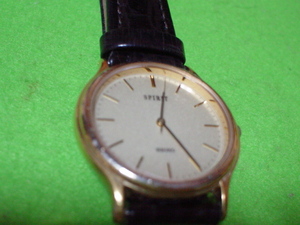 SEIKO SPIRIT 5BAR wristwatch thin type JAPAN