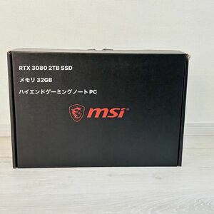 新品同様 MSI GP66 Leopard ゲーミングノート RTX3080搭載 144Hz液晶 2TBSSD